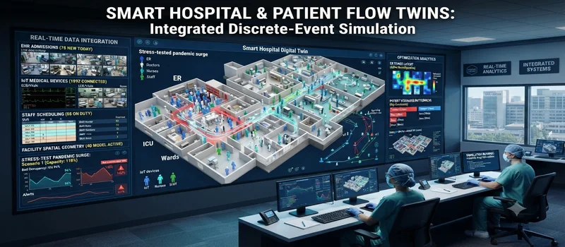 Smart Hospital & Patient Flow Twins