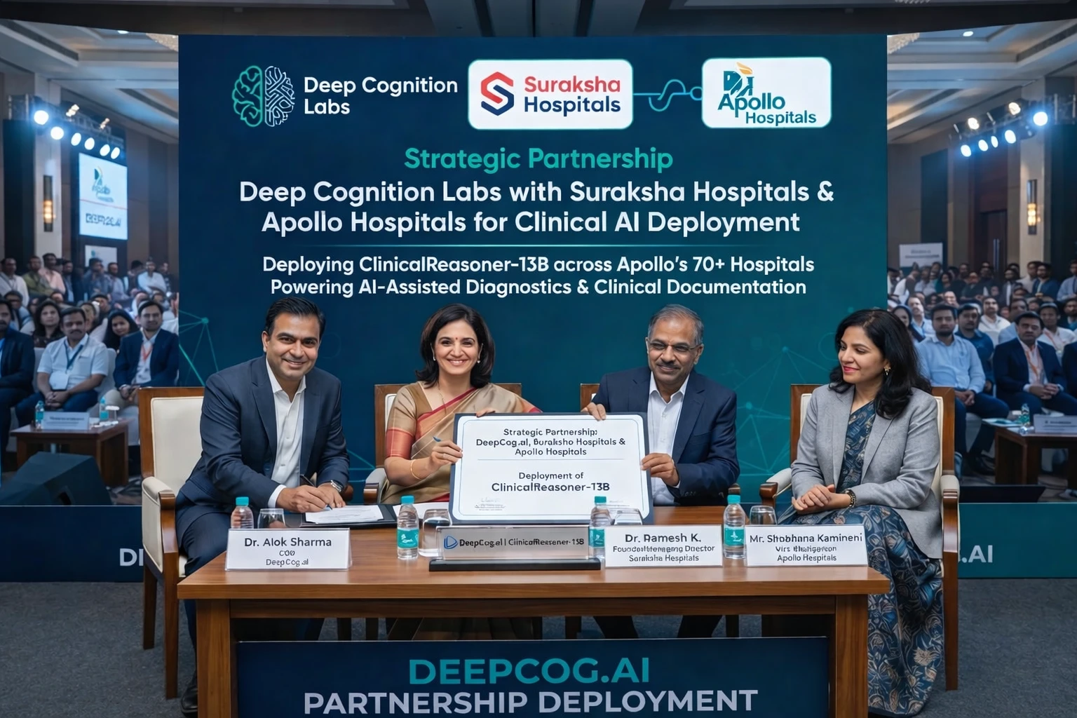 DeepCog.ai partners with Suraksha & Apollo Hospitals